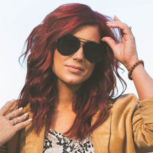 Load image into Gallery viewer, CHELSEA HOUSKA - AVIATOR + MATTE BLACK + GREY