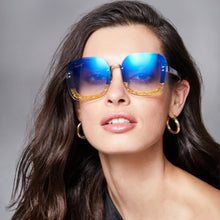 Load image into Gallery viewer, GWEN - SILVER + BLUE

