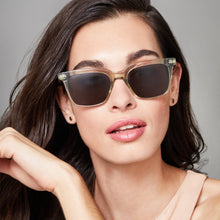 Load image into Gallery viewer, BILLIE - OLIVE CRYSTAL + GREY
