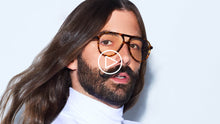 Load image into Gallery viewer, JVN TOSCA - AMBER TORTOISE + BLUE LIGHT TECHNOLOGY CLEAR
