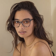 Load image into Gallery viewer, CARINA - CLEAR LEOPARD + BLUE LIGHT TECHNOLOGY
