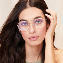 Load image into Gallery viewer, AIDEN - LIGHT PINK + ROSE GOLD + BLUE LIGHT TECHNOLOGY
