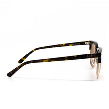 Load image into Gallery viewer, BLAIR - DARK TORTOISE + GOLD MIRROR
