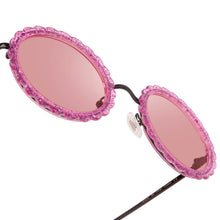Load image into Gallery viewer, DIXIE - BLACK PINK GLITTER + TRANSPARENT PINK
