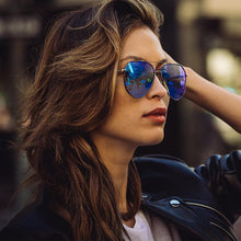 Load image into Gallery viewer, DASH - LIGHT GUNMETAL + ICE BLUE MIRROR + POLARIZED
