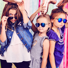 Load image into Gallery viewer, KIDS DASH - MATTE BLACK + BLUE
