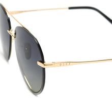 Load image into Gallery viewer, LENOX - GOLD, BLACK + GREY GRADIENT POLARIZED
