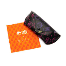 Load image into Gallery viewer, TACO BELL - SAUCY SAWYER + ROSE CRYSTAL W/TACO BELL PRINT + BLUE LIGHT TECHNOLOGY
