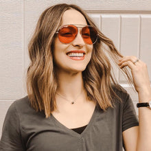 Load image into Gallery viewer, KOKO - PALE GOLD + TRANSPARENT RED
