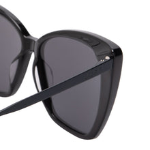 Load image into Gallery viewer, BECKY II - BLACK + GREY MIRROR + POLARIZED
