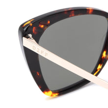 Load image into Gallery viewer, BECKY II - DARK TORTOISE + GOLD MIRROR + POLARIZED
