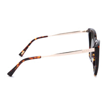 Load image into Gallery viewer, BECKY II - DARK TORTOISE + GOLD MIRROR + POLARIZED

