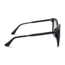 Load image into Gallery viewer, BELLA - MATTE BLACK + BLUE MIRROR
