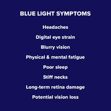 Load image into Gallery viewer, RIDLEY - BLACK + BLUE LIGHT TECHNOLOGY CLEAR

