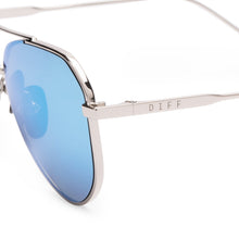 Load image into Gallery viewer, LIL DASH - SILVER + ICE BLUE MIRROR
